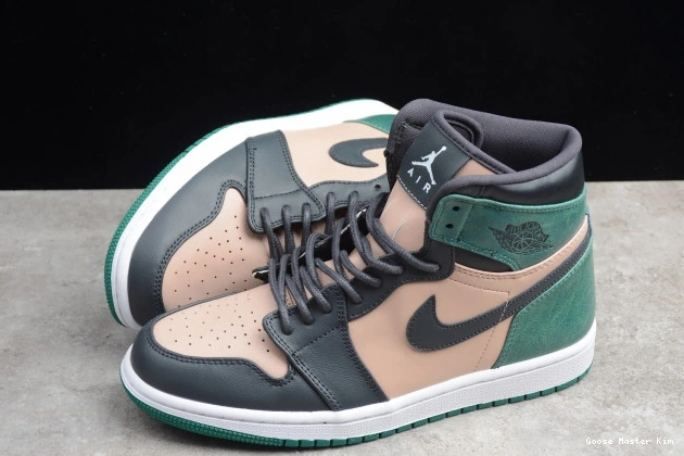 Bio Mystic 1 AH7389-203 Retro Jordan High Anthracite Green Air Beige 0722